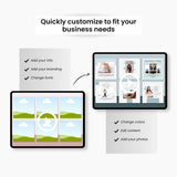 Etsy Instagram Posts Listing Video Template White DigiPax