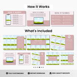 Instagram Templates Mockups Bundle White Devices DigiPax