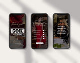 Instagram Luxury Reels Templates Bundle with PLR & MRR DigiPax