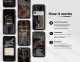 Instagram Luxury Reels Templates Bundle with PLR & MRR DigiPax