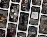 100 Luxury Mindset Reels Templates Bundle DigiPax