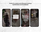 100 Luxury Mindset Reels Templates Bundle DigiPax