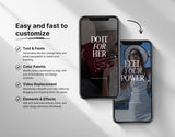 100 Luxury Mindset Reels Templates Bundle DigiPax