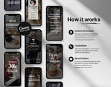 100 Luxury Mindset Reels Templates Bundle DigiPax