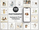 Luxury Photography Instagram Post Templates DigiPax