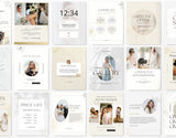 Luxury Photography Instagram Post Templates Mockup