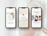 Luxury Photography Instagram Templates Bundle Kit DigiPax