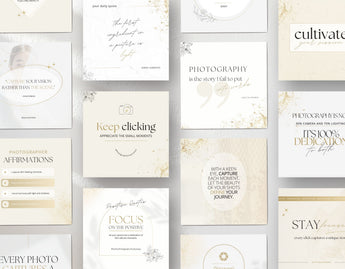 Luxury Photography Quotes Instagram Post Templates DigiPax