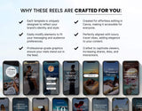 100 Luxury Travel Reels Templates Bundle DigiPax