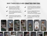 100 Mental Health Reels Templates Bundle DigiPax