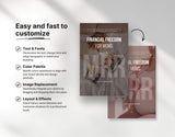 PLR MRR Faceless Mompreneur Pinterest Pin Templates Bundle DigiPax