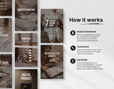 PLR MRR Faceless Mompreneur Pinterest Pin Templates Bundle DigiPax