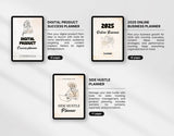 Mompreneur Planner Templates Templates Bundle with PLR & MRR DigiPax