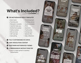100 Motherhood Reels Templates Bundle DigiPax