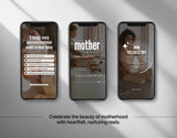 100 Motherhood Reels Templates Bundle DigiPax