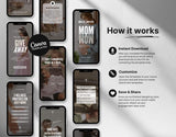 100 Motherhood Reels Templates Bundle DigiPax