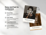 PLR MRR Workbook Template Aesthetic DigiPax