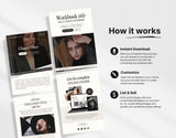 PLR MRR Workbook Template Aesthetic DigiPax
