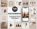 Photography Instagram Post Templates Aesthetic DigiPax