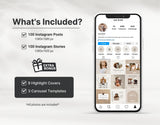 Photography Instagram Templates Bundle Aesthetic DigiPax