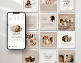 Photography Instagram Templates Bundle Aesthetic DigiPax