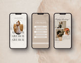 Photography Instagram Templates Bundle Aesthetic DigiPax