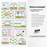 Printables Canva Mockup Templates White Devices DigiPax