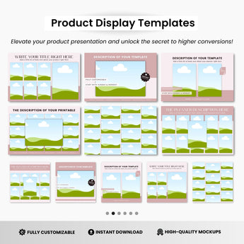 Printables Canva Mockup Templates White Devices DigiPax