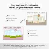 Printables Canva Mockup Templates White Devices DigiPax