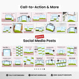 Printables Canva Mockup Templates Mega Bundle DigiPax