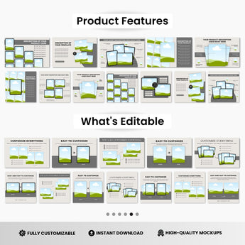 Printables Canva Mockup Templates Mega Bundle DigiPax