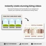 Etsy Printables Listing Video Template Black DigiPax