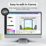 Etsy Printables Listing Video Template Black DigiPax