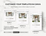 Real Estate Instagram Templates Bundle Aesthetic Sizes Mockup