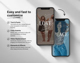 100 Self-Care Instagram Reels Templates Bundle DigiPax