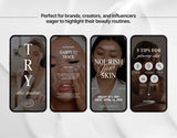 100 Skincare Instagram Reels Templates DigiPax