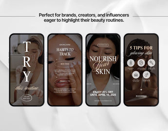 100 Skincare Instagram Reels Templates DigiPax