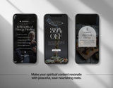 100 Spiritual Coach Reels Templates Bundle DigiPax