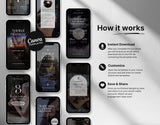 100 Spiritual Coach Reels Templates Bundle DigiPax