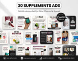 Supplements Static Meta Ad Templates Cover