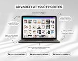 Supplements Static Meta Ad Templates Edit in Canva Mockup
