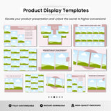 US Letter Size Pages Canva Mockup Templates Bundle DigiPax