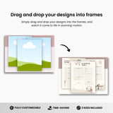 Etsy US Letter Size Listing Video Template DigiPax