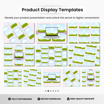 Website Canva Mockups Bundle White Devices DigiPax