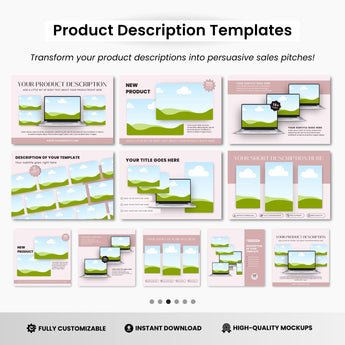 Website Canva Mockups Bundle White Devices DigiPax