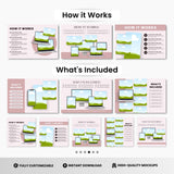 Website Canva Mockups Bundle White Devices DigiPax
