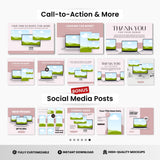 Website Canva Mockups Bundle White Devices DigiPax