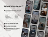 100 Wellness Instagram Reels Templates Bundle DigiPax