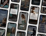 100 Wellness Instagram Reels Templates Bundle DigiPax