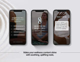 100 Wellness Instagram Reels Templates Bundle DigiPax